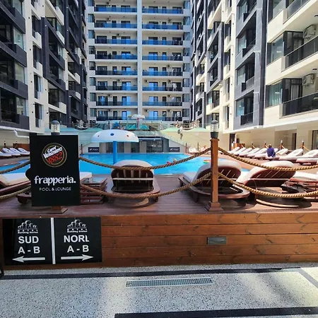 Апартаменты 1 Bedroom Mamaia Nord, Building Stefan Нэводари